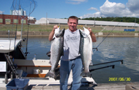 Jason enjoyed a great fishing trip in June 2007